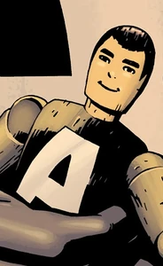 A figurine of Alpha One