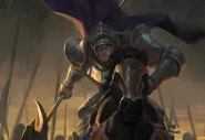 Hecarim in the Ruination novel, before becoming undead.