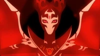 Necrafa's evil laugh.