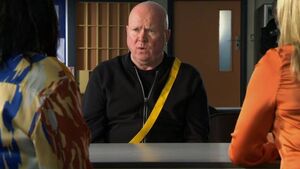 Phil Mitchell at prison in 2022.