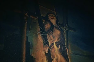 The First Burning.jpg (25 KB) A painting of Jennifer Carroll being burned alive as seen in the film Silent Hill.