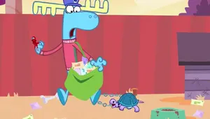 The Tortoise chase Lumpy.