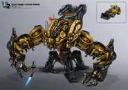 An early working design of Scrapper before being used for Scrapmetal