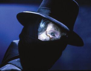 The Phantom lurking in the shadows.