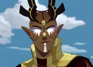 Pharos possessed by Aaravos, shortly before his death.