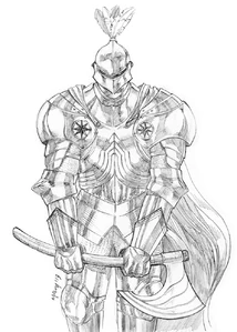 The gigantic, mysterious, and implied headless and undead Ser Robert Strong.