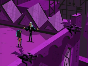 (Valerie: heck yeah It's like you designed it just for me! Why would you do that I'm like fourteen)"You're also the most capable ghost hunter I've ever seen! You're smart, you're fast, you're strong..."