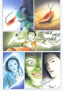 006CT2.jpg (212 KB) Stephanie attacking Alyssa in the manga.