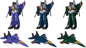 Dead Air, Skywraith, and Gunwing.