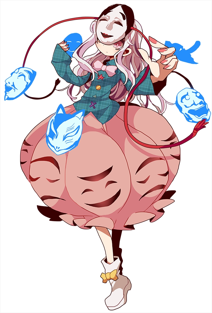 Hata no Kokoro - Touhou Wiki - Characters, games, locations, and more