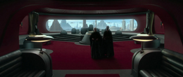 Palpatine tells Anakin that he sees him becoming the greatest of all the Jedi.