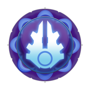 The logo of the Covenant in Halo Wars.