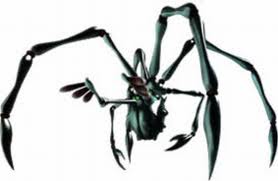 Titan Dweevil, the main antagonist and final boss of Pikmin 2. He can be considered a true villain much more than a predator because he has human-level intelligence, which is demonstrated by using his advanced technology to attack, and also because he does not eat Pikmin like a true predator.