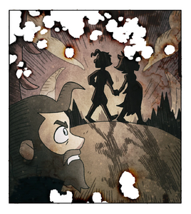 An enraged Philip sees Caleb and Evelyn together.