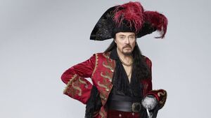 Christopher Walken as Captain Hook in Peter Pan Live