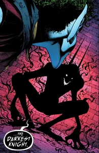The Darkest Knight's emergence.