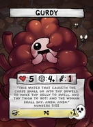 Gurdy's card in The Binding of Isaac: Four Souls.