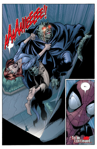 Norman Osborn (Earth-1610) Captures Mary Jane Watson (Earth 1610) from Ultimate Spider Man Vol 1 24