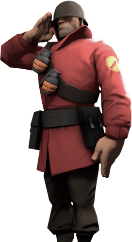 soldier tf2 blu