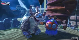 Sillydillo 07.jpg (52 KB) Sillydillo about to use Grand Pas de Deux with a female dance partner of himself (possibly a sign of desperation for love).