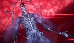 Death reveals his true form to Saint Germain.