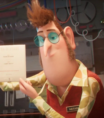 In Despicable Me, Dr. Nefario actually knew that Gru ordered a