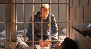 Flagg speaks to Lloyd Henreid in the 2020 miniseries.