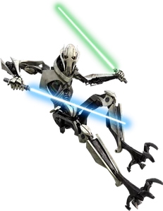 Grevious as he appears in Revenge of the Sith.
