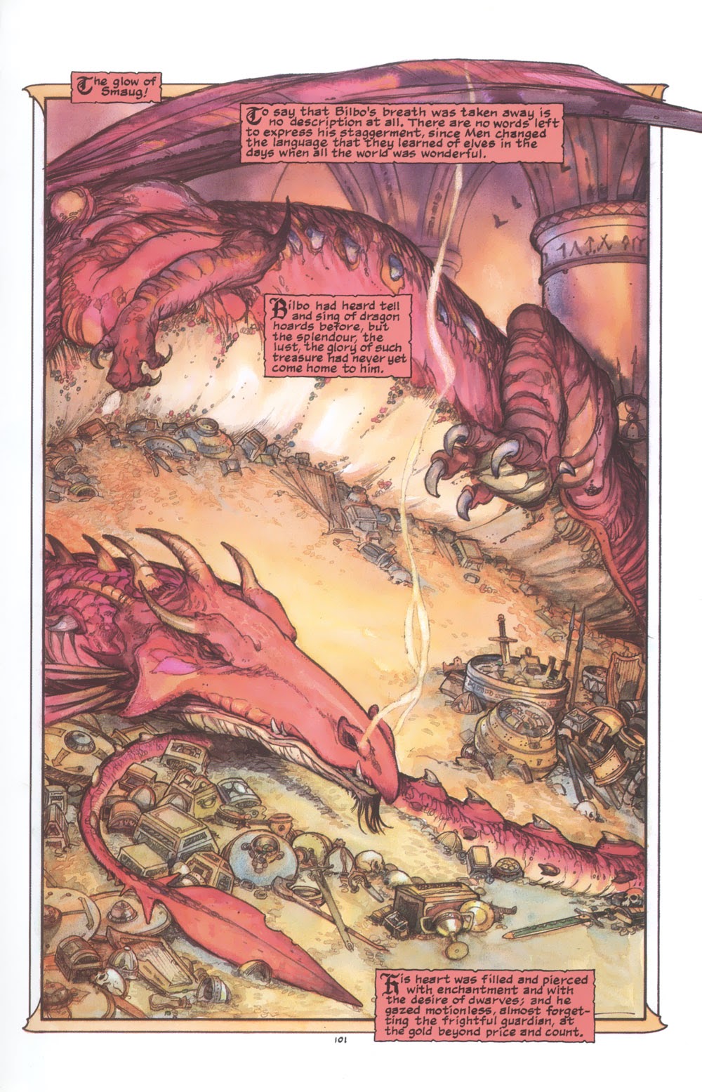 Smaug is nothing compared to the other dragons, especially the ones from  The Great Prison of Angband