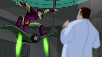 spectacular spiderman green goblin glider