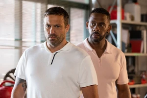 Warren Fox having a fallout and eventual conflict with his best friend Felix Westwood.