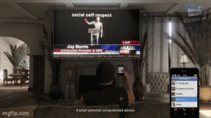 Michael calls Jay Norris to set off his cell phone bomb.