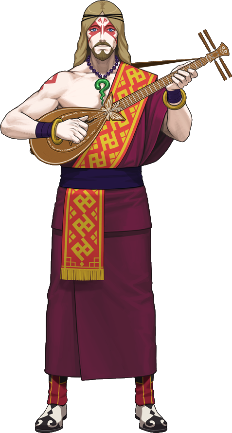 Geiru toneido, a charismatic character from ace attorney game series