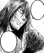 Prometheus with long hair.