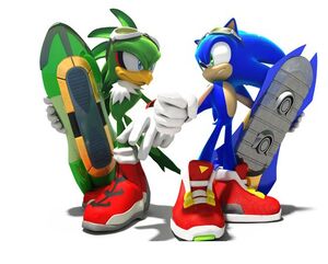 Sonic riders conceptart wXTey