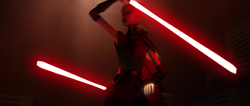 Ventress Kenobi readying