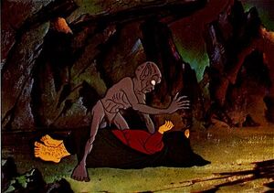 Gollum in the 1978 Lord of the Rings animation.