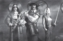 Members of the Bloodsail Buccaneers.