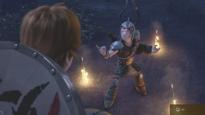 Dagur furious with Hiccup for lying to him