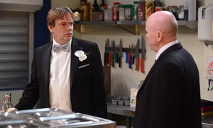 Phil attempts to tell Ian that Kathy is alive (2015).