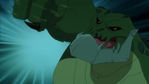 Killer Croc in Batman Unlimited: Animal Instincts.