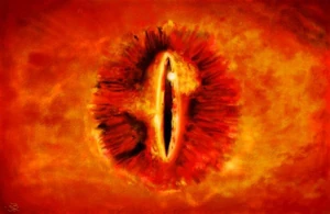 An illustration of the Eye of Sauron.