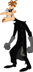 Heinz Doofenshmirtz from 2nd Dimension (Phineas and Ferb)