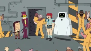 Jean and Paul enjoy their honeymoon in solitary confinement.