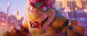 "Or are you too scared?!" - Bowser taunting and making fun Mario.