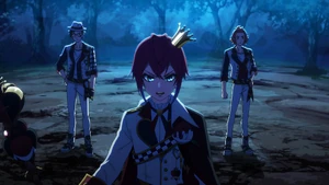 Riddle tells Trey and Cater to dragged Ace and Deuce back to their dorm for punished.