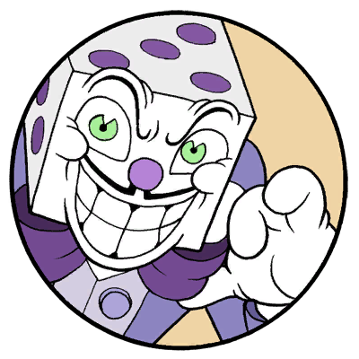 Cuphead King Dice Evil Laugh transparent PNG - StickPNG