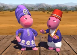 Miss Rhamaswami and Austin-Ji