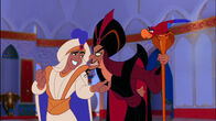 Jafar and Iago suspicious of Prince Ali.