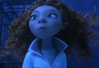 Dr. Zara's true look after she takes off her glasses and freeing her hair, revealing her true nature.